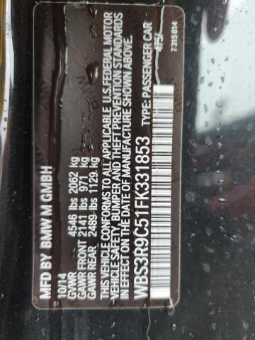 2015 BMW M4 - WBS3R9C51FK331853