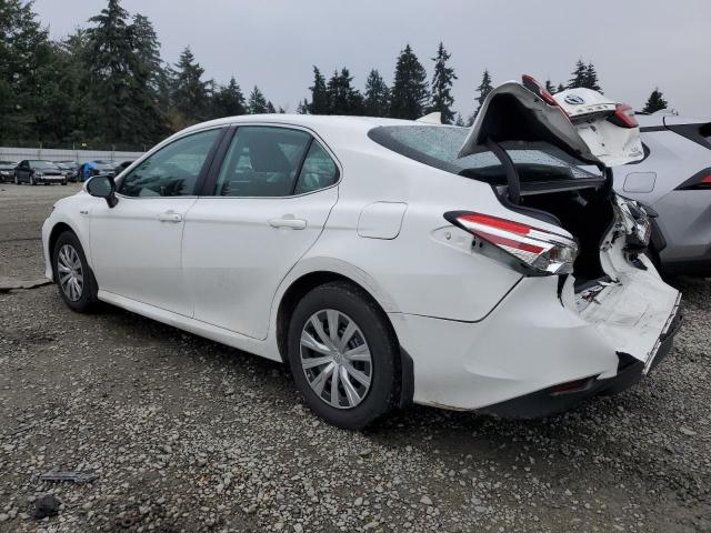 TOYOTA CAMRY LE 2019 white  hybrid engine 4T1B31HKXKU517390 photo #3