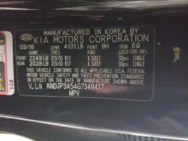 2016 KIA SOUL + - KNDJP3A54G7349417