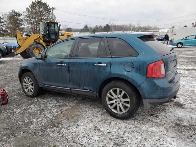 FORD EDGE SEL 2011 turquoise  gas 2FMDK4JC1BBB49400 photo #3