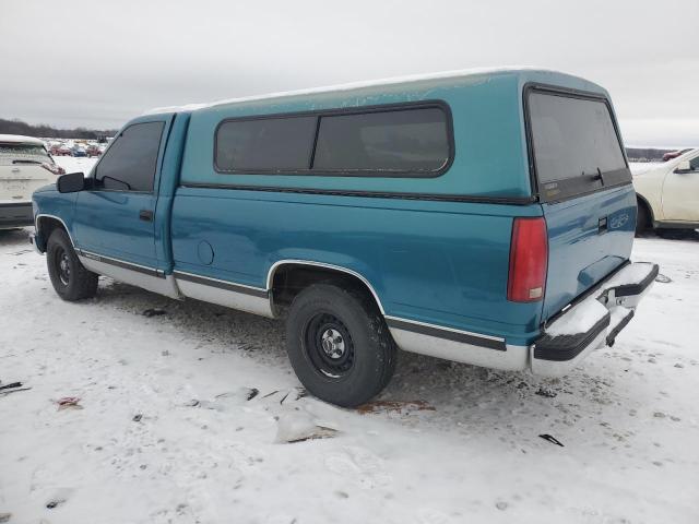 GMC SIERRA C15 1998 blue  gas 1GTEC14R7WZ530823 photo #3