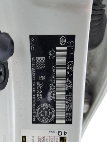 2016 TOYOTA SCION IM - JTNKARJE0GJ520803