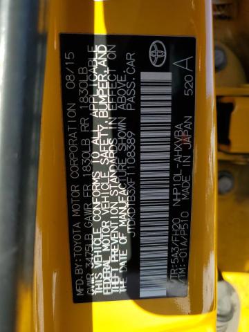 2015 TOYOTA PRIUS C - JTDKDTB3XF1108389