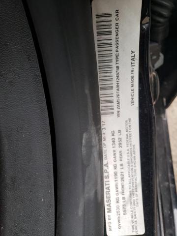 2017 MASERATI GHIBLI S - ZAM57RTA9H1248758
