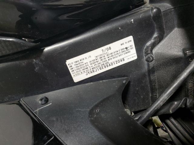 2009 YAMAHA YZFR6 JYARJ16E99A012048