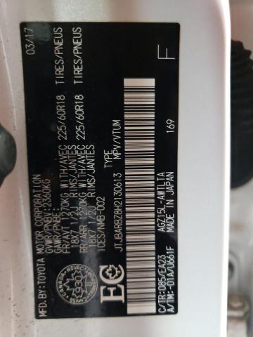 2017 LEXUS NX 200T BA - JTJBARBZ8H2130613