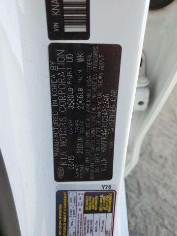 2016 KIA FORTE LX - KNAFK4A65G5482246