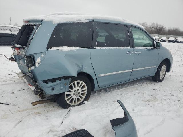 TOYOTA SIENNA XLE 2009 blue  gas 5TDZK22C79S250284 photo #4