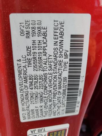 2021 ACURA RDX 5J8TC1H38ML021399