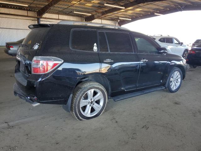 TOYOTA HIGHLANDER 2008 black  hybrid engine JTEEW44A982012383 photo #4