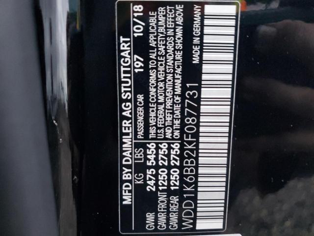 2019 MERCEDES-BENZ E AMG 53 WDD1K6BB2KF087731