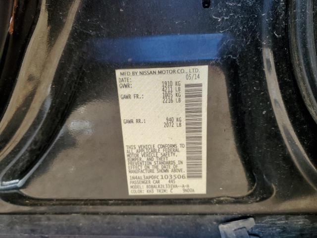 2015 NISSAN ALTIMA 2.5 - 1N4AL3AP0FC103506
