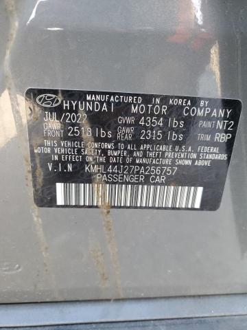 2023 HYUNDAI SONATA SEL KMHL44J27PA256757