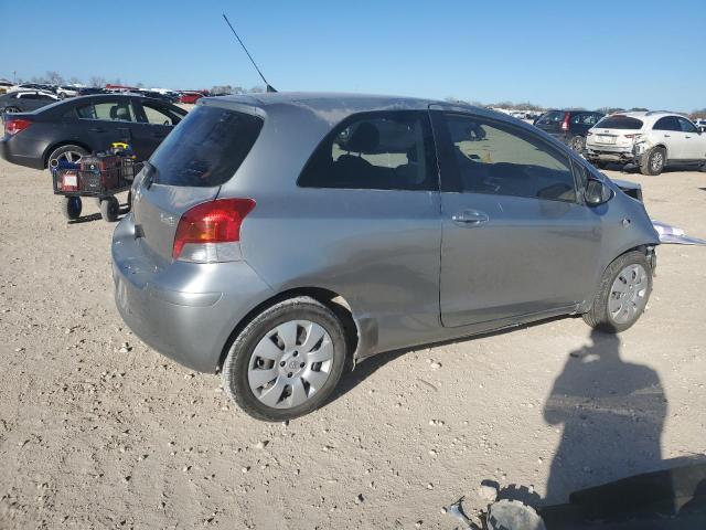 TOYOTA YARIS 2010 silver  gas JTDJT4K30A5304363 photo #4