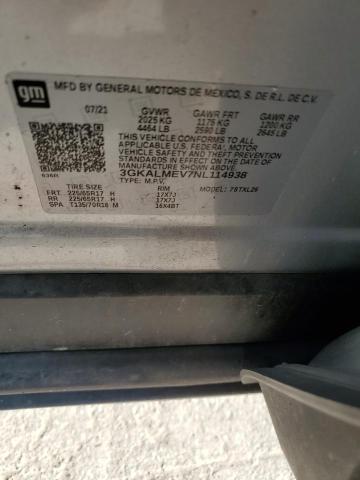 2022 GMC TERRAIN SL 3GKALMEV7NL114938
