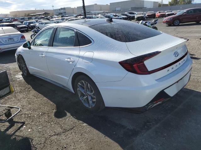 HYUNDAI SONATA SEL 2020 white  gas 5NPEF4JA2LH000916 photo #3