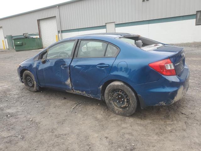 HONDA CIVIC LX 2012 blue  gas 19XFB2F56CE080614 photo #3