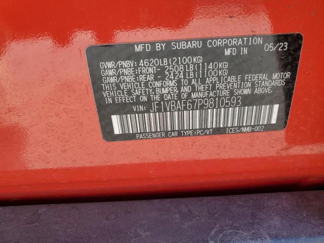 2023 SUBARU WRX PREMIU JF1VBAF67P9810593
