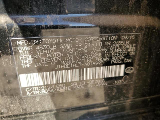 2015 LEXUS GS 350 JTHBE1BL7FA018990