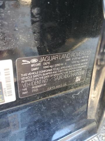 2017 JAGUAR XE PREMIUM SAJAD4BG1HA950918