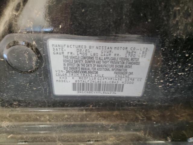 2021 NISSAN VERSA SV 3N1CN8EVXML866236