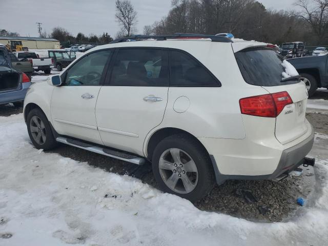 ACURA MDX SPORT 2007 white  gas 2HNYD28837H552332 photo #3