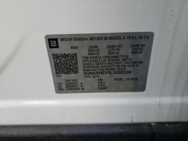 2020 CHEVROLET EQUINOX LS - 3GNAXHEV5LS690108