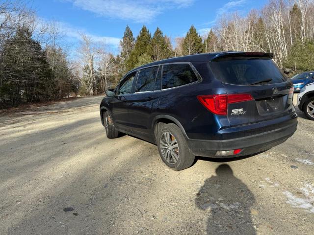 HONDA PILOT EXL 2016 blue 4dr spor gas 5FNYF6H51GB020743 photo #4