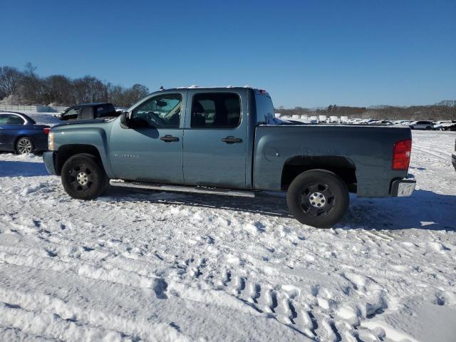 CHEVROLET SILVERADO 2011 teal  flexible fuel 3GCPKSE30BG202925 photo #3