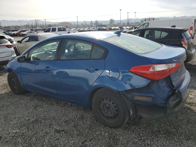 KIA FORTE LX 2015 blue sedan 4d gas KNAFX4A61F5364789 photo #3