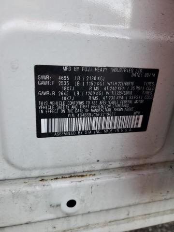 2015 SUBARU OUTBACK 2. - 4S4BSBJC5F3219661