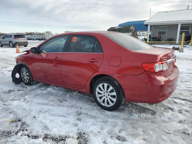 TOYOTA COROLLA BA 2013 red  gas 5YFBU4EE6DP132538 photo #3