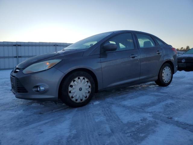 FORD FOCUS SE 2012 gray  gas 1FAHP3F22CL220287 photo #1