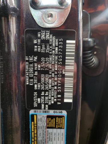2025 KIA TELLURIDE 5XYP6DGC7SG577335