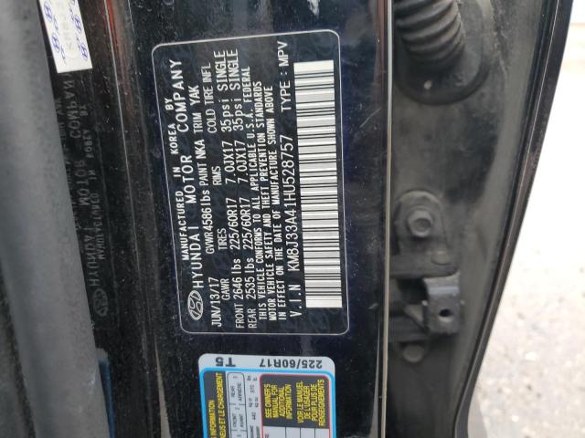 2017 HYUNDAI TUCSON LIM KM8J33A41HU528757