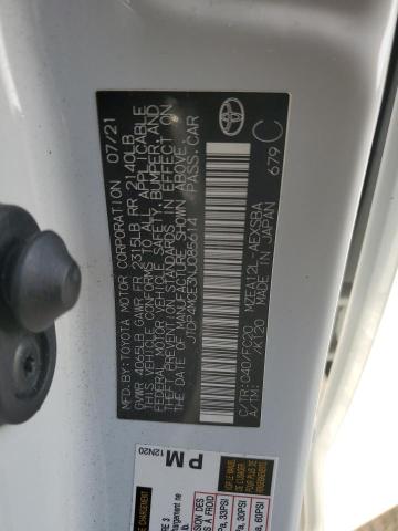 2022 TOYOTA COROLLA SE - JTDP4MCE3NJ085614