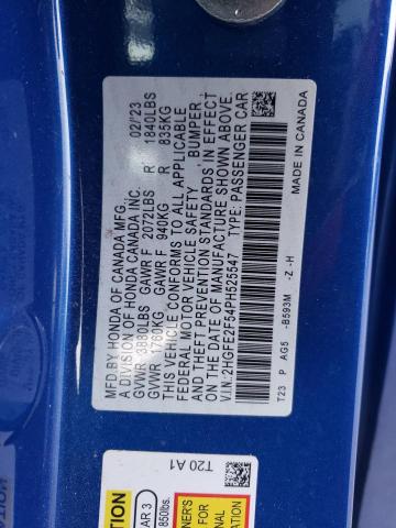 2023 HONDA CIVIC SPOR - 2HGFE2F54PH525547