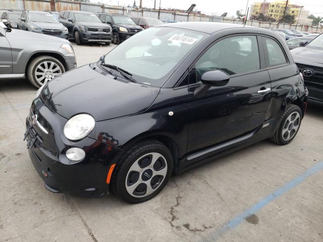 FIAT 500 ELECTR 2013 black hatchbac electric 3C3CFFGE7DT712695 photo #1