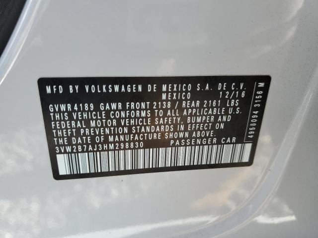 2017 VOLKSWAGEN JETTA S - 3VW2B7AJ3HM298830