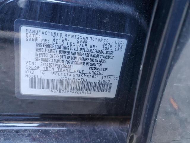2018 NISSAN SENTRA S - 3N1AB7AP9JY264461