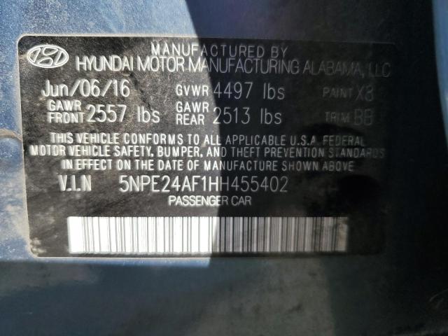 2017 HYUNDAI SONATA SE - 5NPE24AF1HH455402