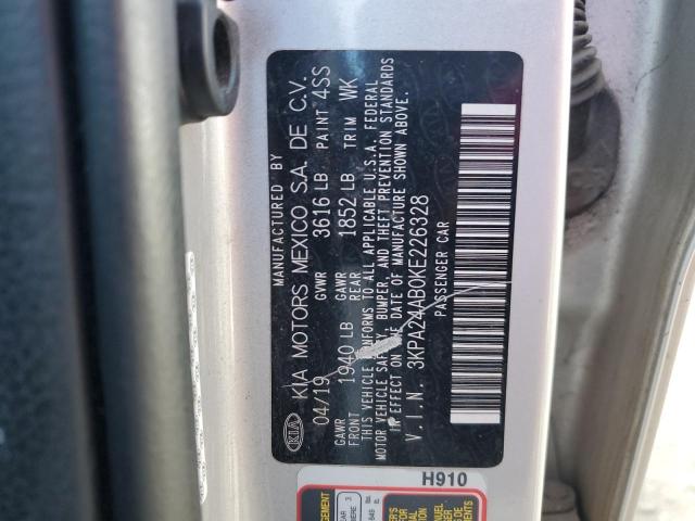 2019 KIA RIO S - 3KPA24AB0KE226328