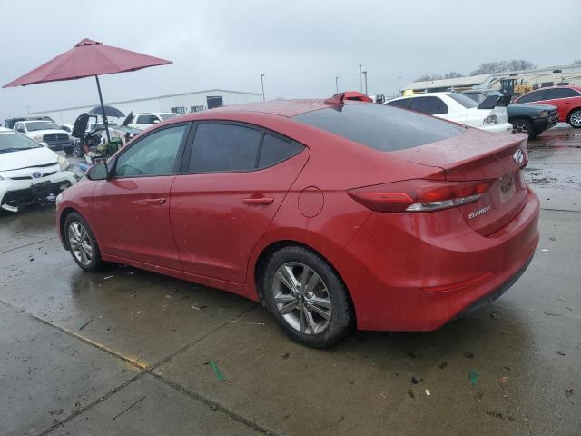 HYUNDAI ELANTRA SE 2017 maroon  gas KMHD84LF1HU062881 photo #3