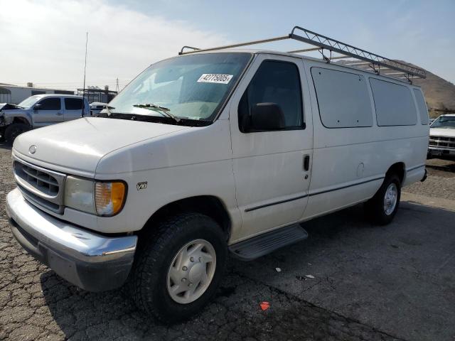 FORD ECONOLINE 2001 white  gas 1FBSS31SX1HB58180 photo #1