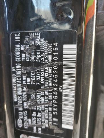 2016 KIA SORENTO LX 5XYPG4A34GG030164