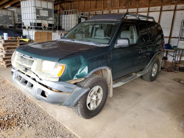 NISSAN XTERRA XE 2000 green  gas 5N1ED28Y8YC567126 photo #1