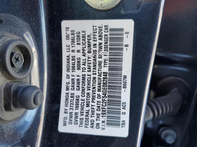 2016 HONDA CIVIC LX - 19XFC2F54GE082848