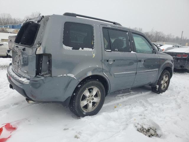 HONDA PILOT EXLN 2011 gray  gas 5FNYF4H77BB060243 photo #4