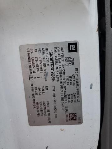 2016 CHEVROLET EXPRESS G3 1GAZGPFG2G1269808