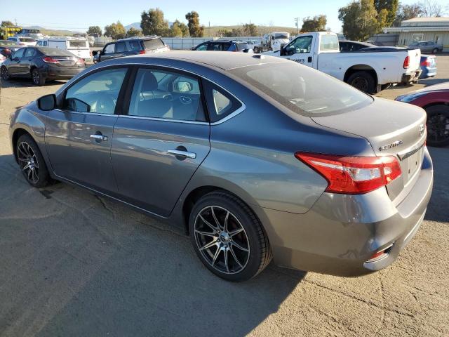 NISSAN SENTRA S 2017 charcoal  gas 3N1AB7AP9HY275020 photo #3